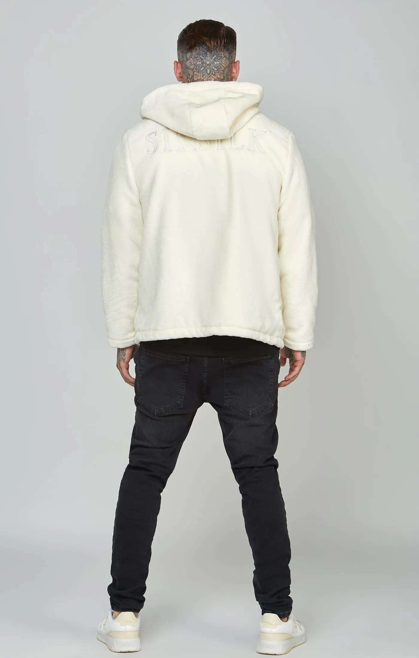 Branded Faux Fur Jacket sold by Siksilk product image thumbnail 5