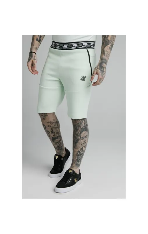SikSilk Exhibit Function Shorts - Aqua Teal sold by Siksilk