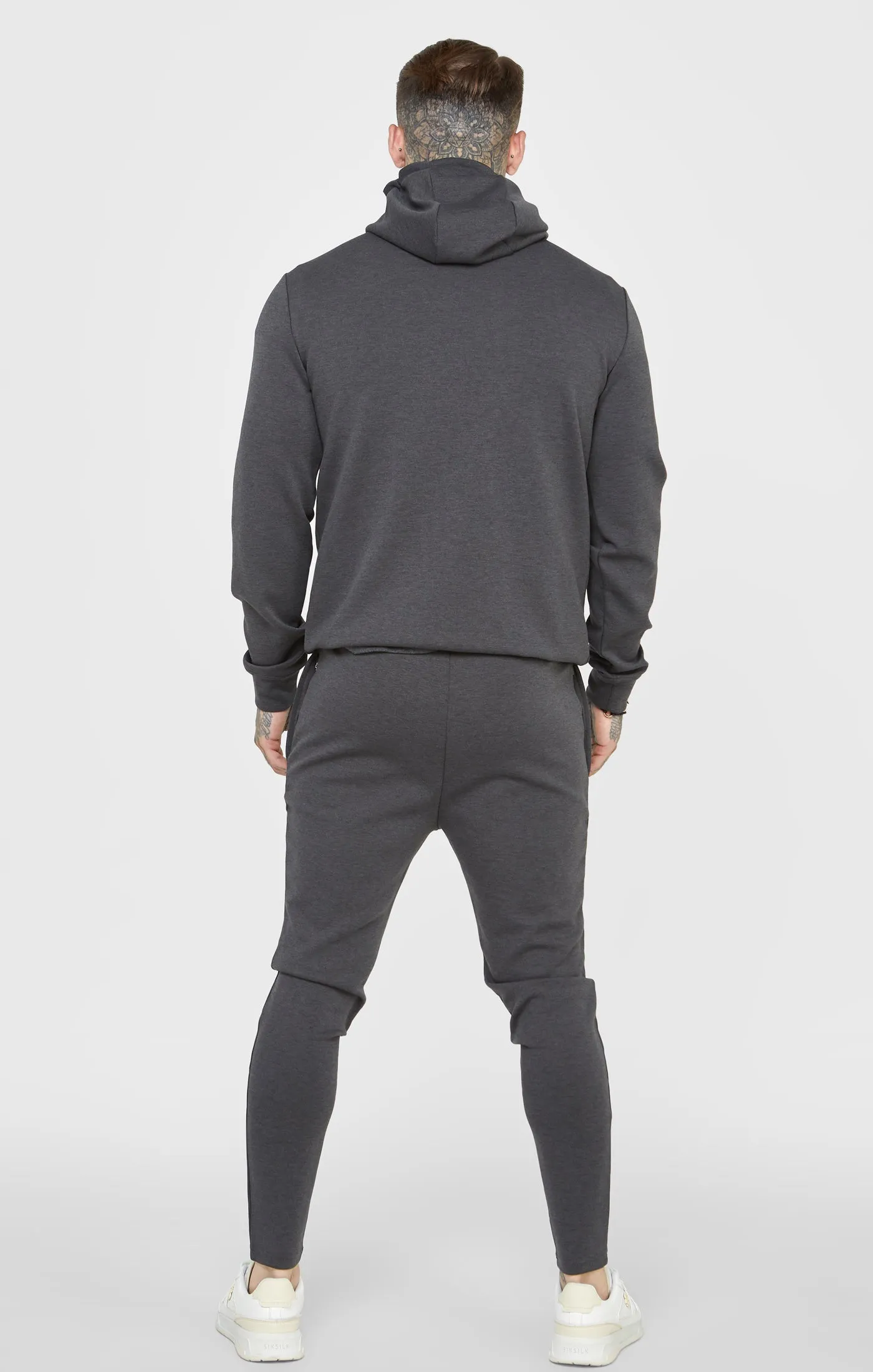 Charcoal Sports Overhead Hoodie sold by Siksilk product image thumbnail 5