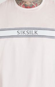 Pink Textured Oversized T-Shirt sold by Siksilk