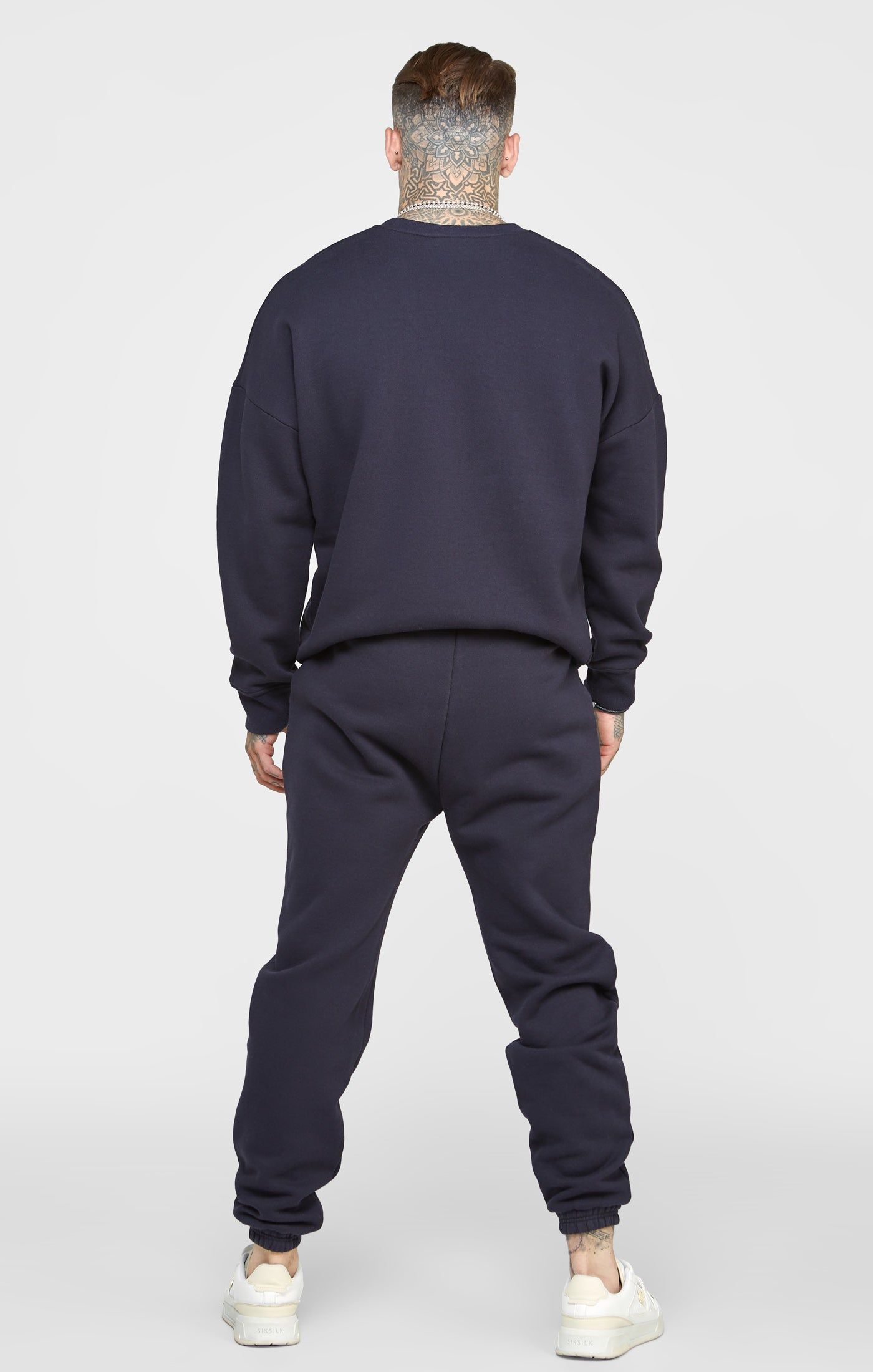 Navy Varsity Anniversary Print Sweatshirt sold by Siksilk product image thumbnail 5