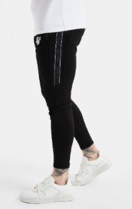 Black Taped Pant sold by Siksilk