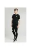 Boys Illusive Black Essentials Short Sleeve T-Shirt sold by Siksilk