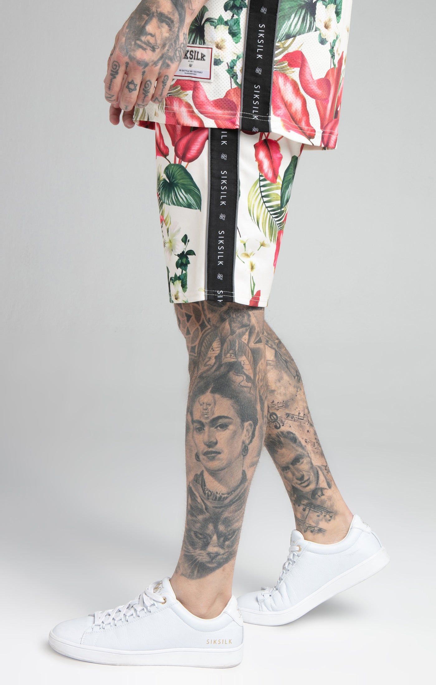 Ecru Retro Tape Short sold by Siksilk product image thumbnail 2