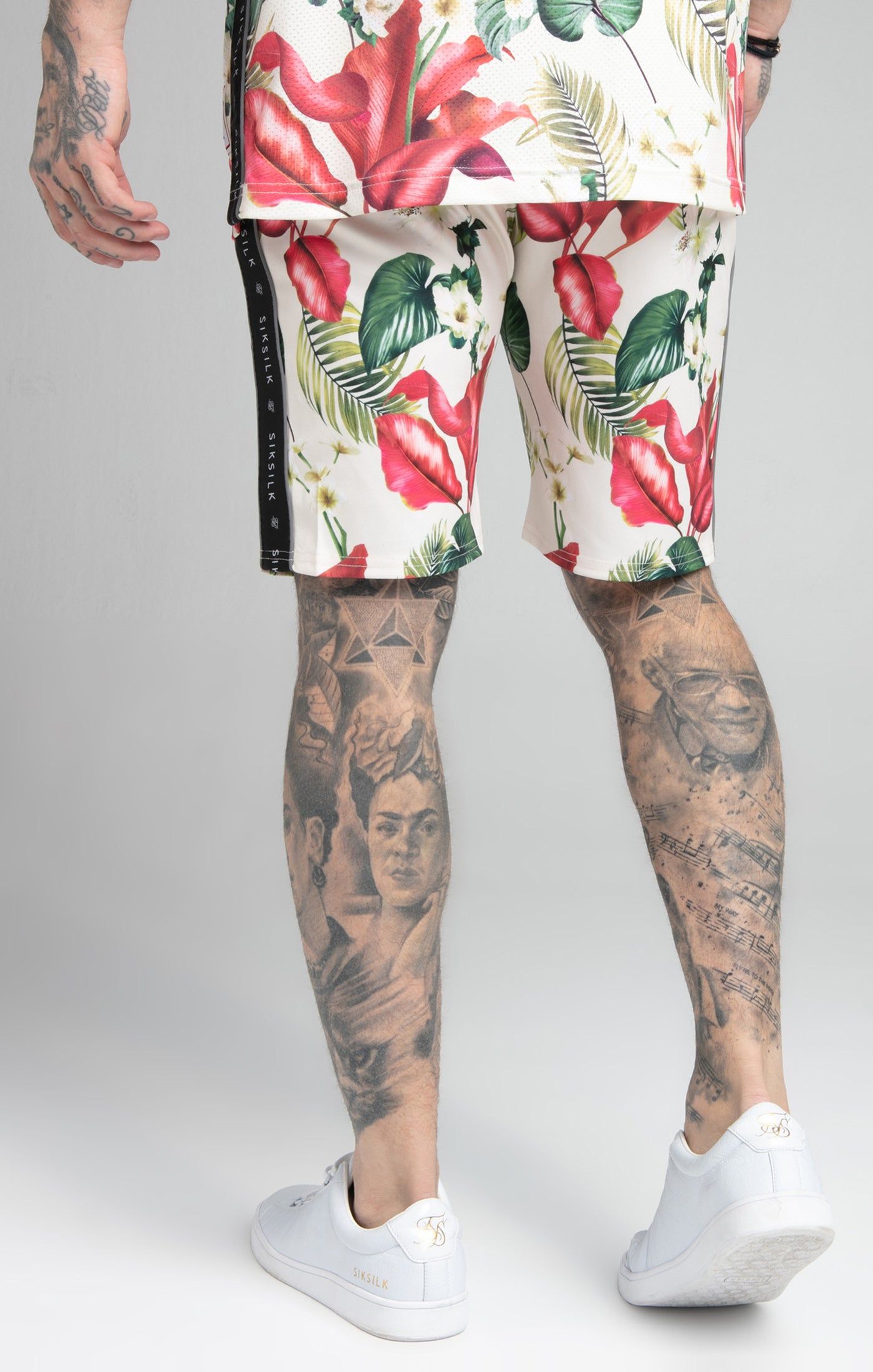 Ecru Retro Tape Short sold by Siksilk product image thumbnail 3