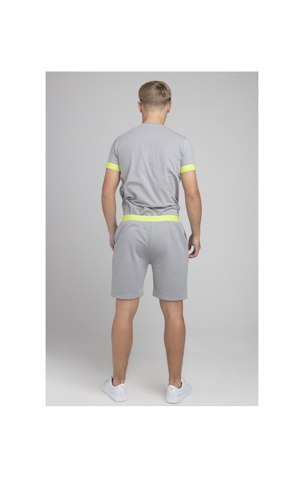 Boys Illusive Grey Taped Short sold by Siksilk product image thumbnail 4