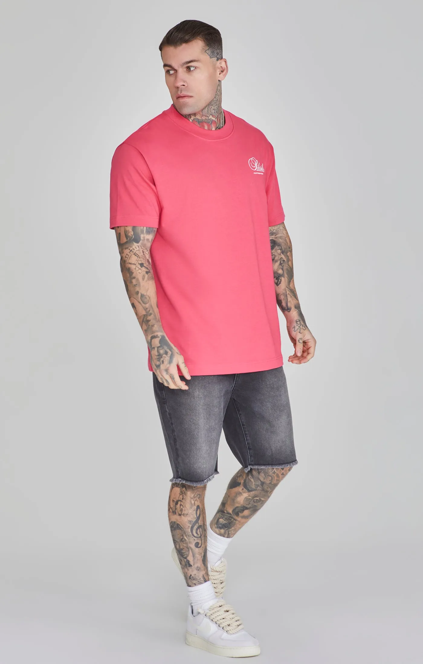 Pink Graphic T-Shirt sold by Siksilk product image thumbnail 2
