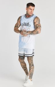White Taped Smart Short sold by Siksilk