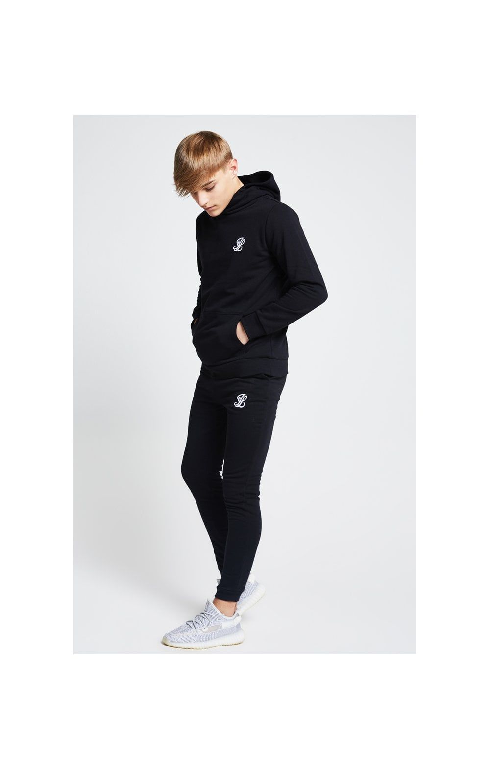 Boys Illusive Black Essentials Jogger sold by Siksilk product image thumbnail 6