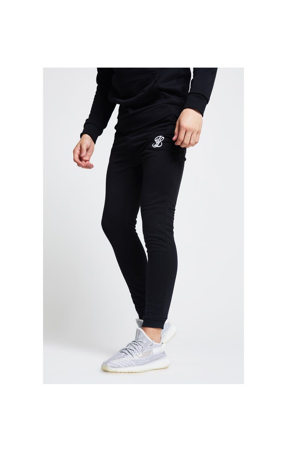 Boys Illusive Black Essentials Jogger sold by Siksilk