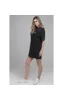 SikSilk Mesh Panelled Dress - Black sold by Siksilk