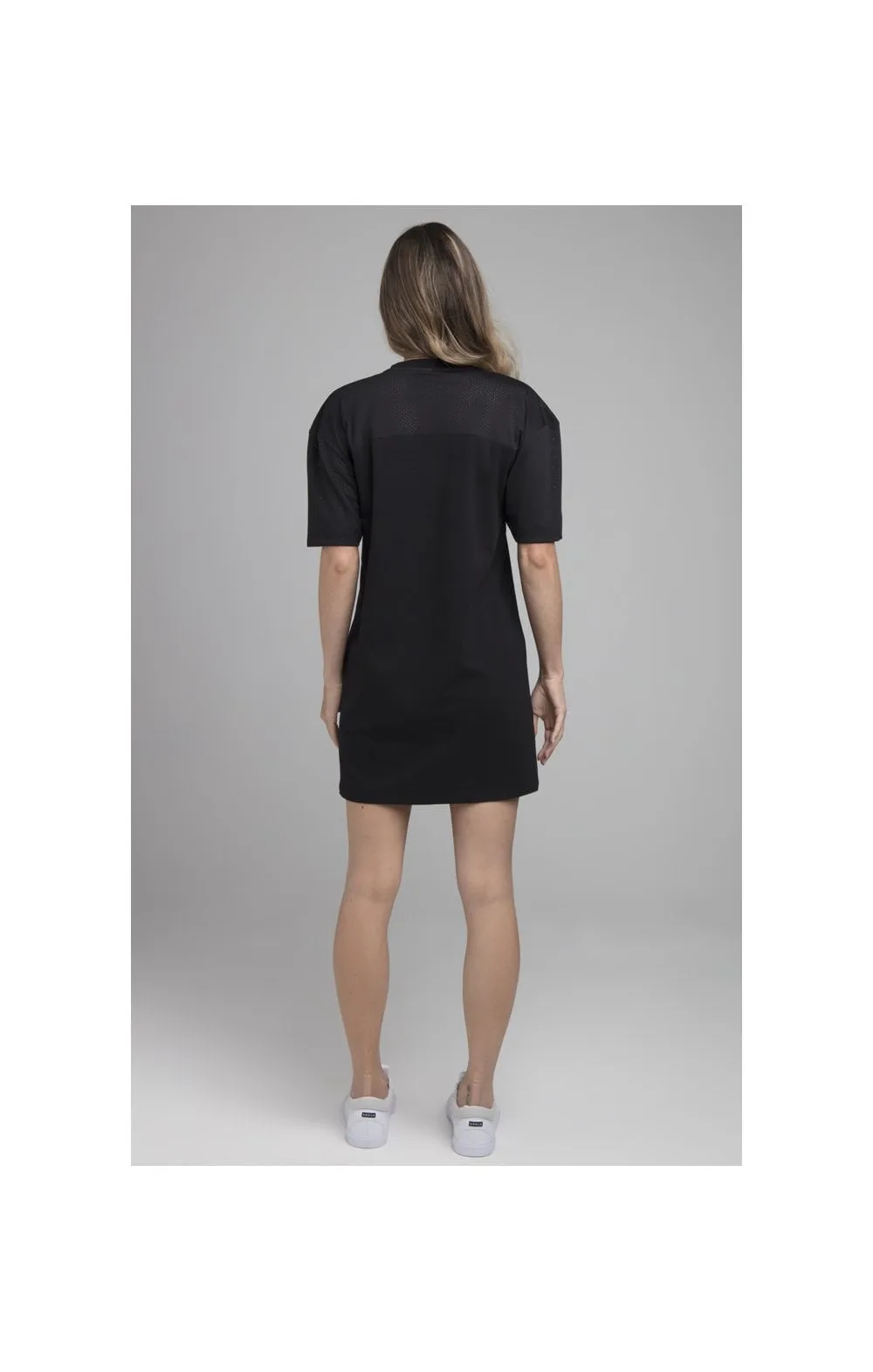 SikSilk Mesh Panelled Dress - Black sold by Siksilk product image thumbnail 5