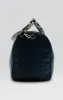 Black PU Taped Weekender Bag sold by Siksilk