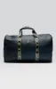 Black PU Taped Weekender Bag sold by Siksilk