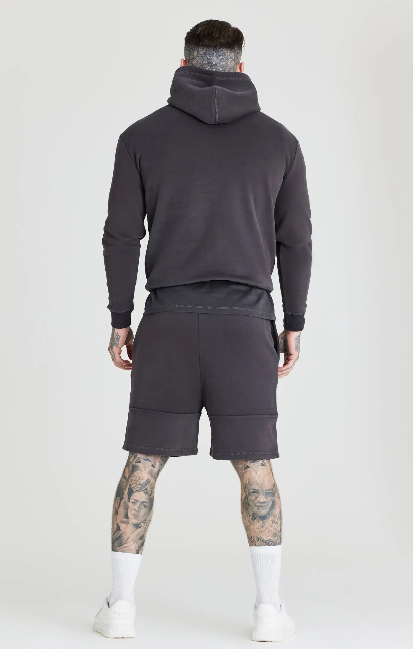 Black Foundation Embossed Hoodie sold by Siksilk product image thumbnail 5