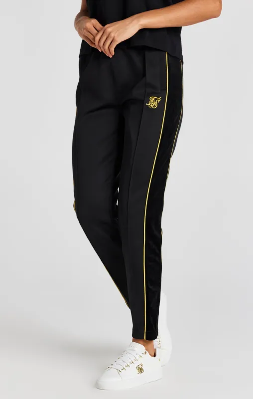 Black Track Pant sold by Siksilk