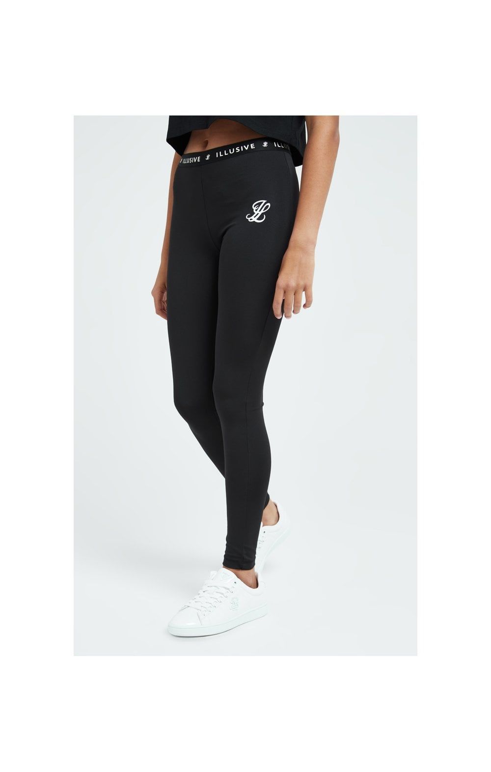 Illusive London Core Leggings - Black sold by Siksilk product image thumbnail 2