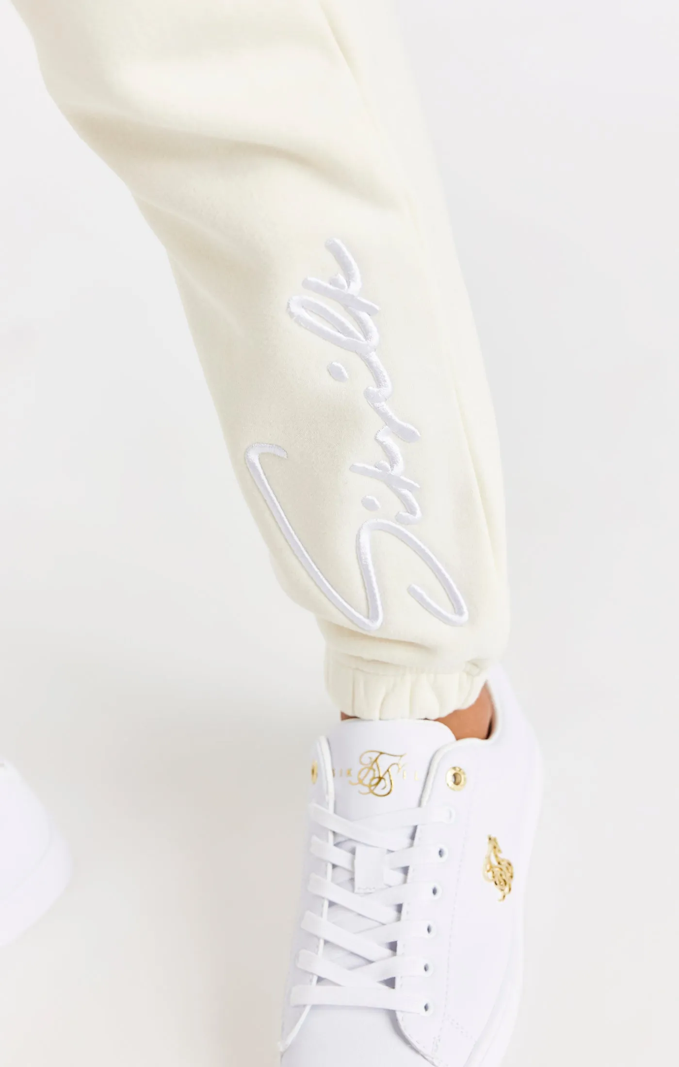 Ecru Essential Jogger sold by Siksilk product image thumbnail 4