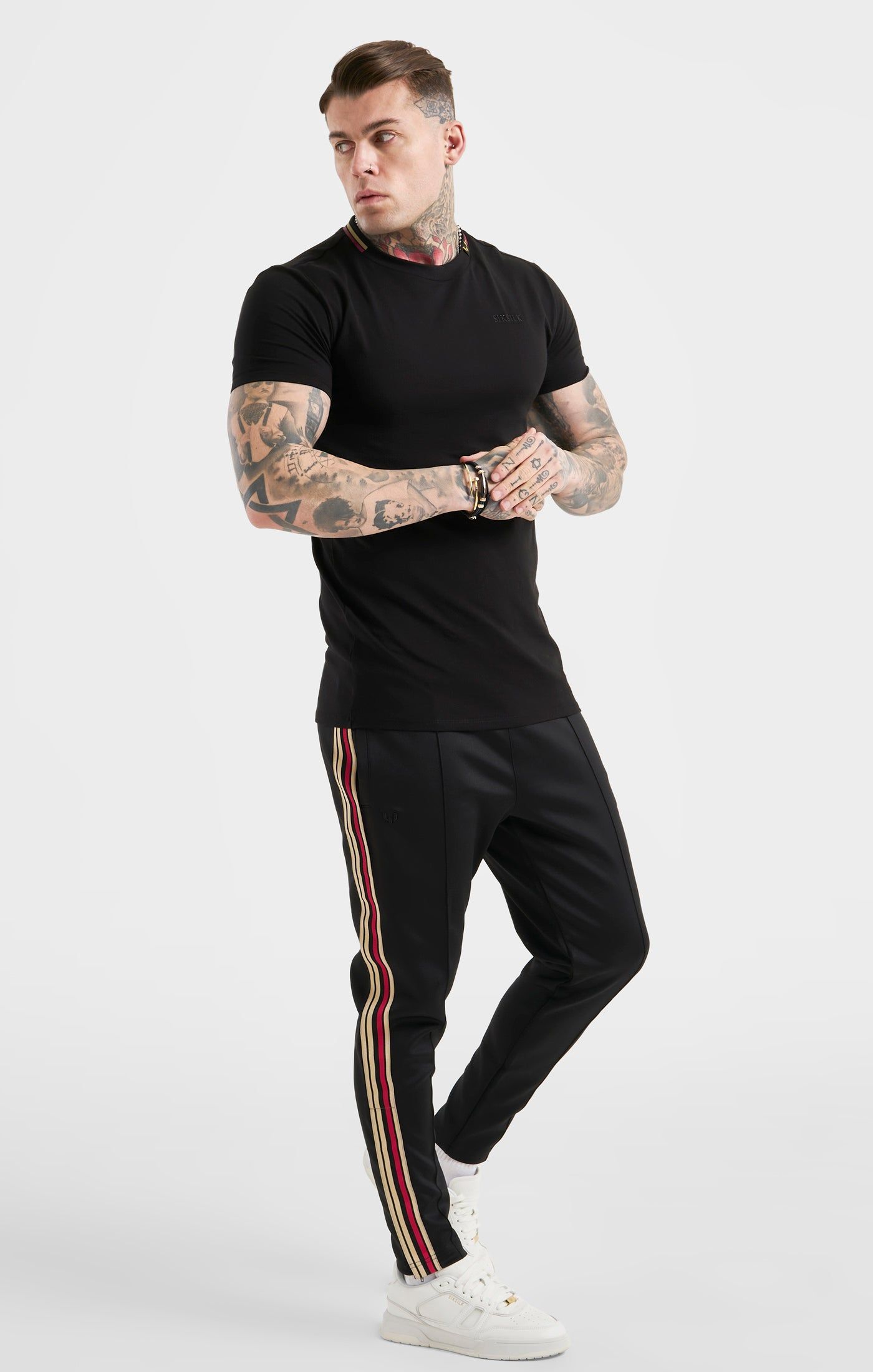 Messi x SikSilk Loose Fit Pant - Black sold by Siksilk product image thumbnail 3