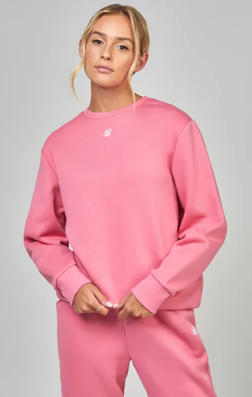 Pink Essential Sweatshirt sold by Siksilk