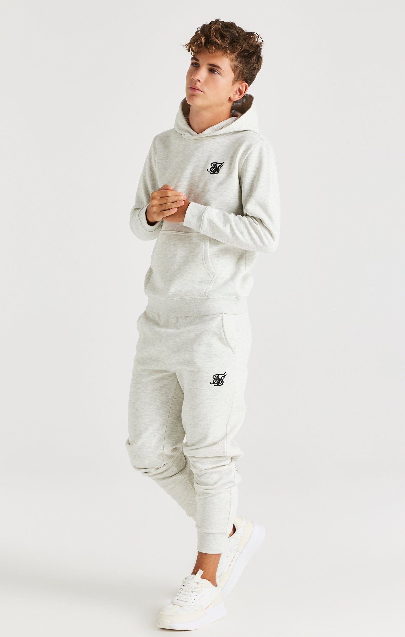SikSilk Cuffed Jogger - Snow Marl sold by Siksilk product image thumbnail 3