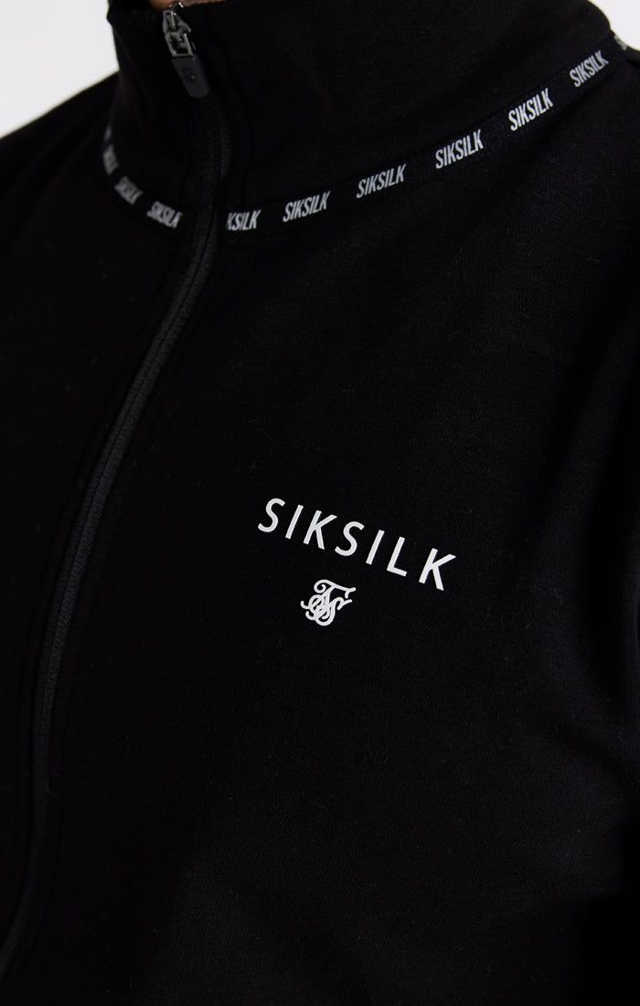 Black Flight Funnel Zip Through Hoodie sold by Siksilk product image thumbnail 5