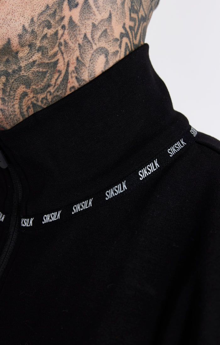 Black Flight Funnel Zip Through Hoodie sold by Siksilk product image thumbnail 4