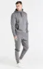 Grey Essential Overhead Hoodie sold by Siksilk