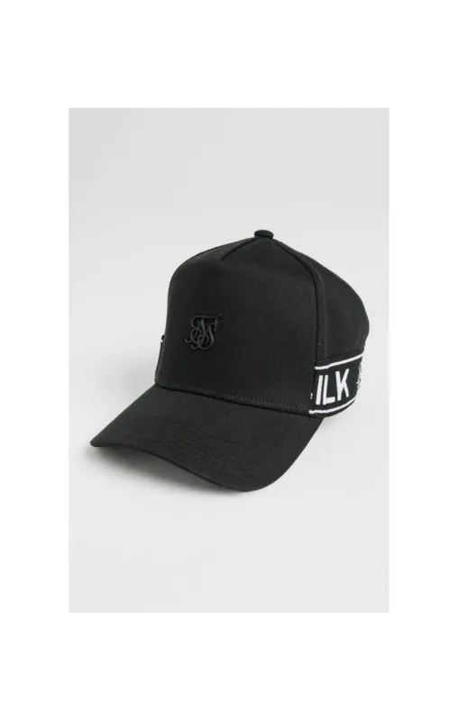 SikSilk Stretch Fit Full Trucker - Black sold by Siksilk