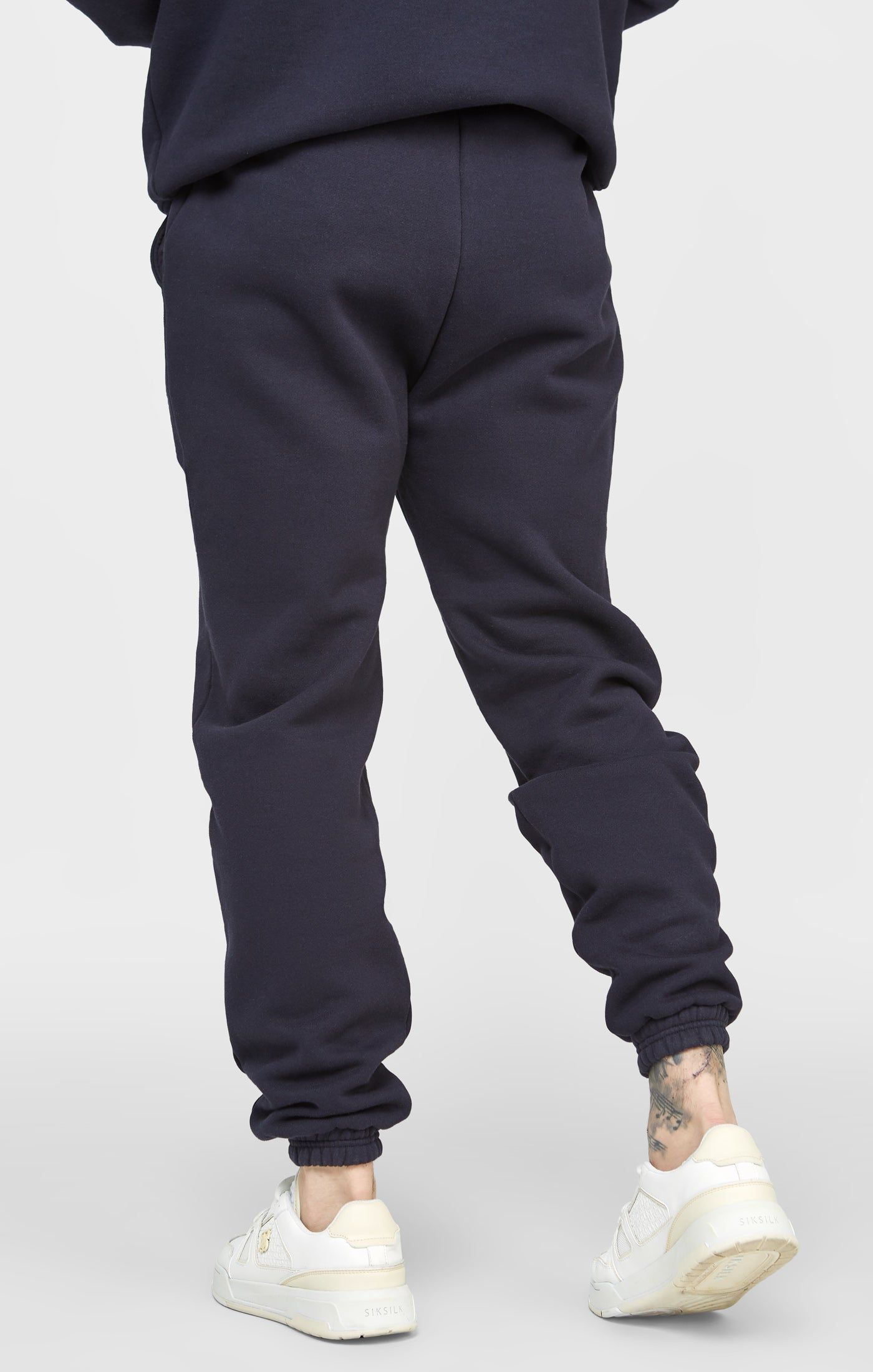 Navy Varsity Anniversary Print Relaxed Fit Jogger sold by Siksilk product image thumbnail 4