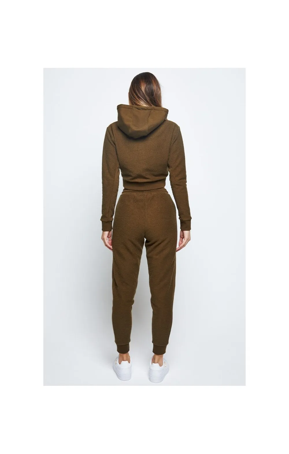 SikSilk Reverse Fleece Joggers - Khaki sold by Siksilk product image thumbnail 5