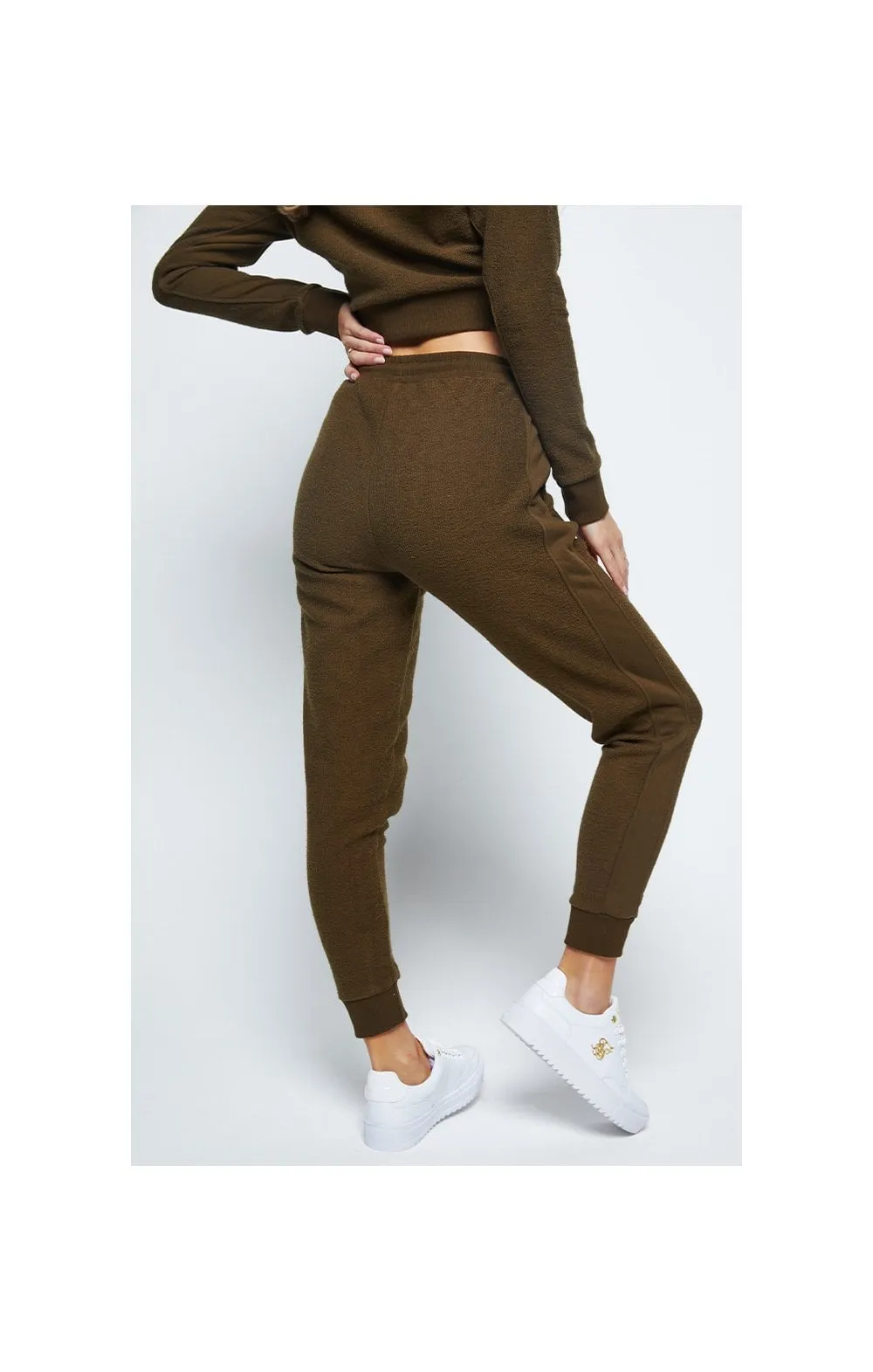 SikSilk Reverse Fleece Joggers - Khaki sold by Siksilk product image thumbnail 2