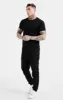 SikSilk Rear Logo T-Shirt - Black & Gold sold by Siksilk