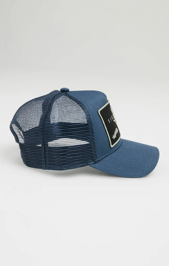 SikSilk Og Patch Trucker - Blue sold by Siksilk product image thumbnail 2