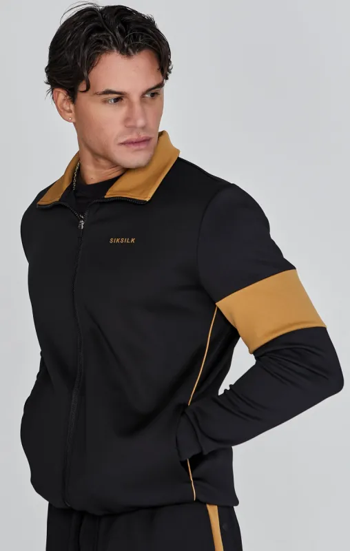 SikSilk S/S Scope Tape Tech Tee – Black sold by Siksilk