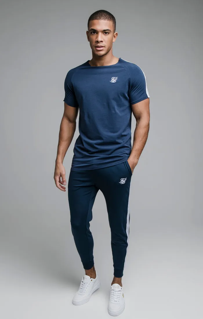 Navy Muscle Fit T-Shirt sold by Siksilk product image thumbnail 2