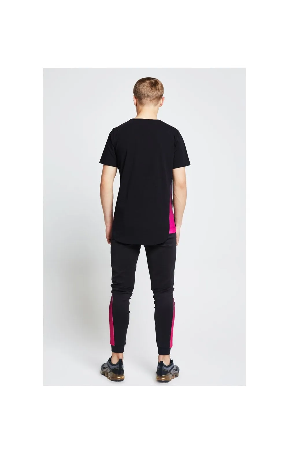 Illusive London Slide Tee - Black & Pink sold by Siksilk product image thumbnail 5