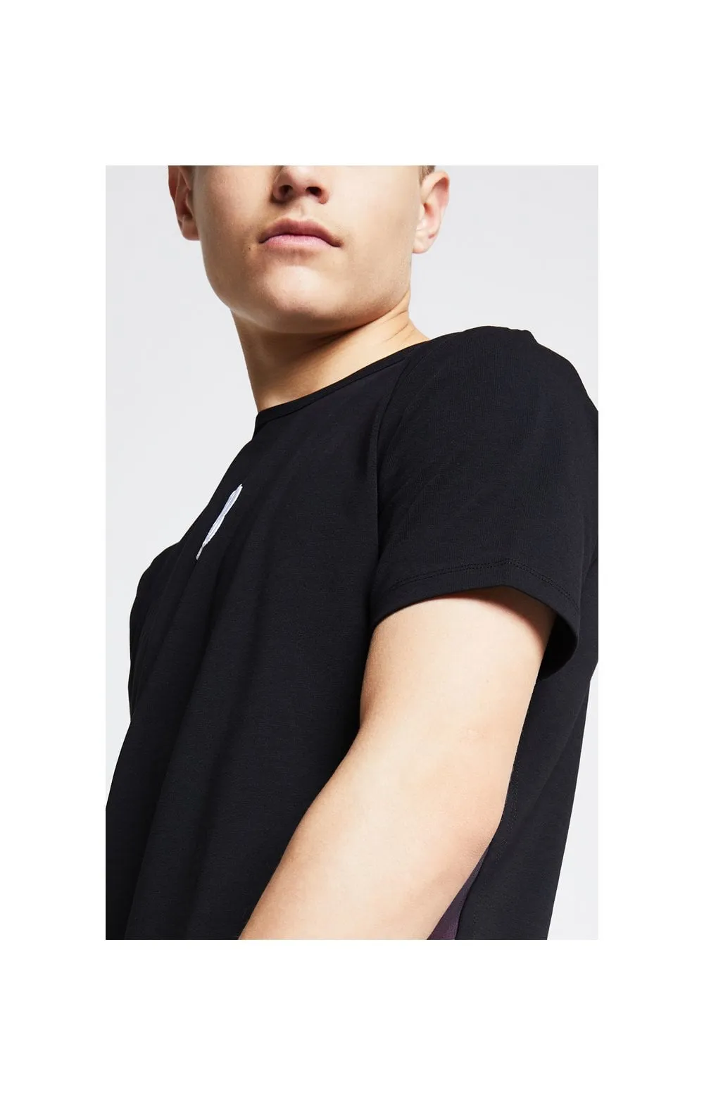 Illusive London Slide Tee - Black & Pink sold by Siksilk product image thumbnail 2
