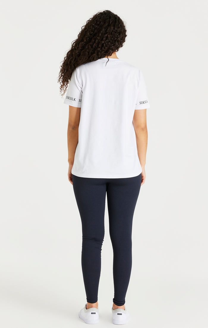 White Oversize T-Shirt sold by Siksilk product image thumbnail 6