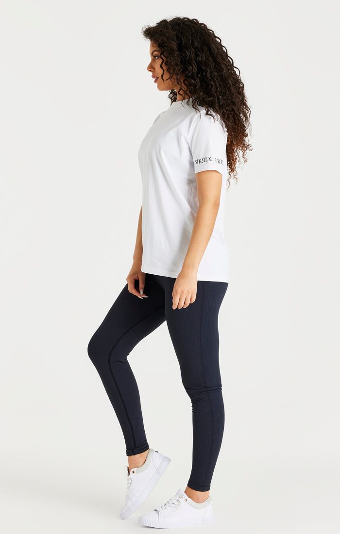 White Oversize T-Shirt sold by Siksilk product image thumbnail 5