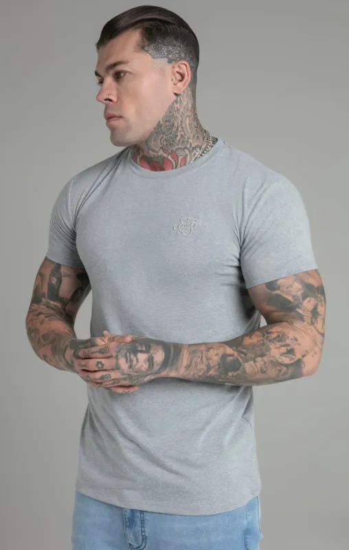 Grey Marl T-Shirt sold by Siksilk