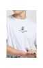 Illusive London Fade Tee – White & Floral sold by Siksilk