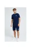 Boys Illusive Navy Essentials T-Shirt sold by Siksilk
