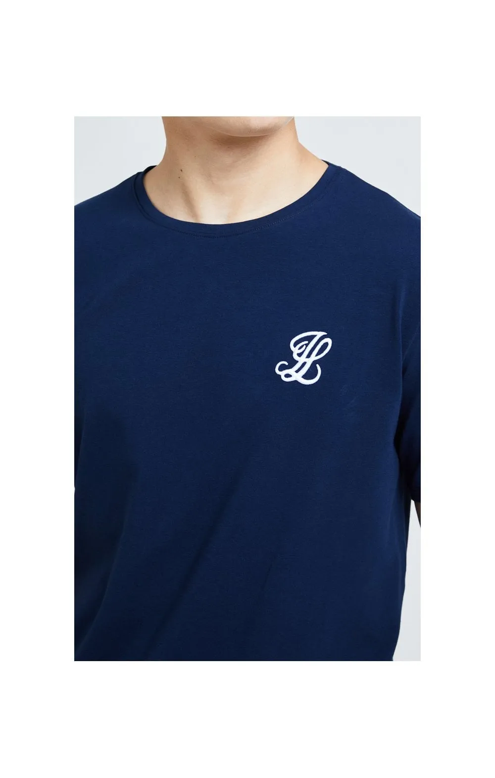 Boys Illusive Navy Essentials T-Shirt sold by Siksilk product image thumbnail 2