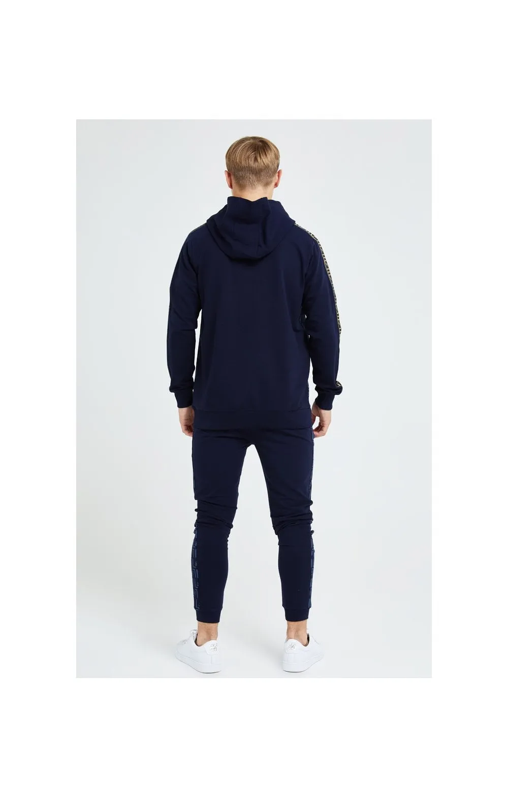 Illusive London Elite Overhead Hoodie - Navy sold by Siksilk product image thumbnail 5
