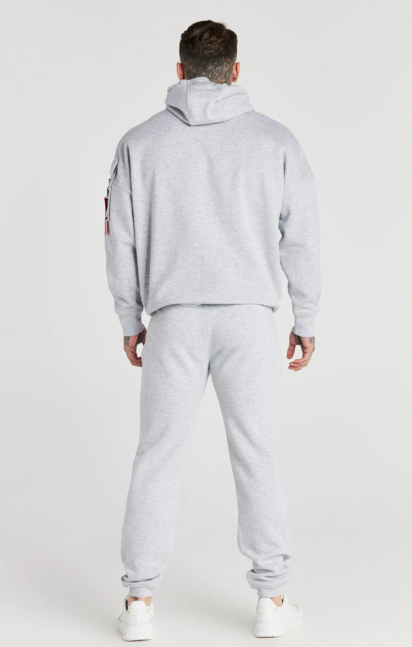 Grey Relaxed Flight Jogger sold by Siksilk product image thumbnail 5