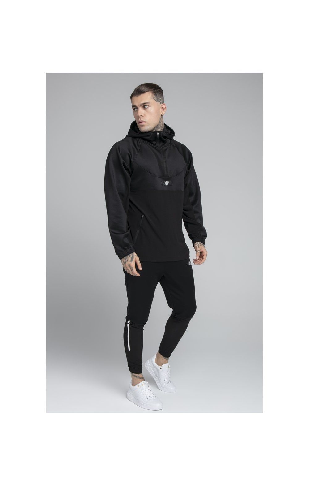 SikSilk Tranquil Training Pants - Black & Grey sold by Siksilk product image thumbnail 4