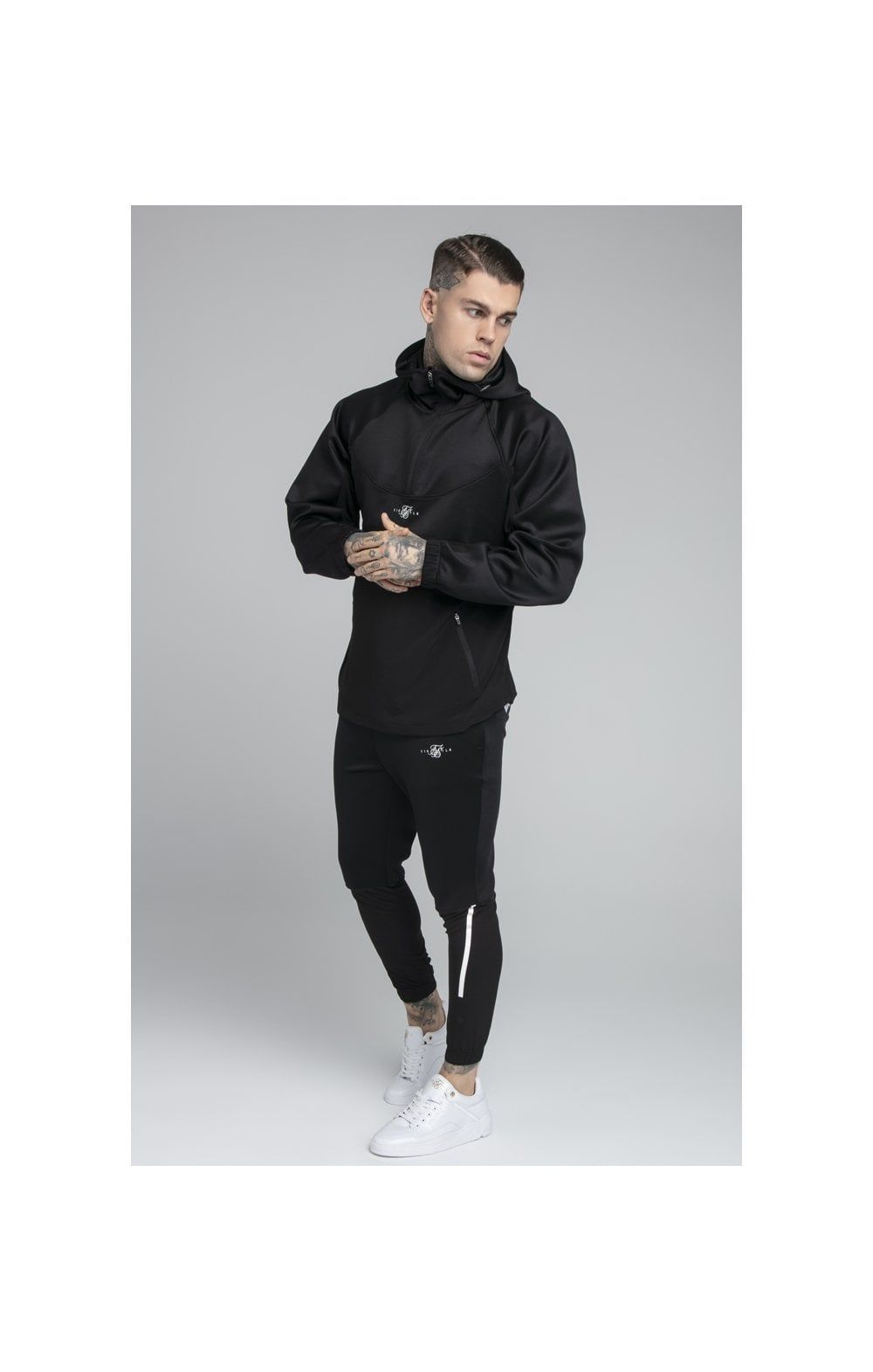SikSilk Tranquil Training Pants - Black & Grey sold by Siksilk product image thumbnail 5