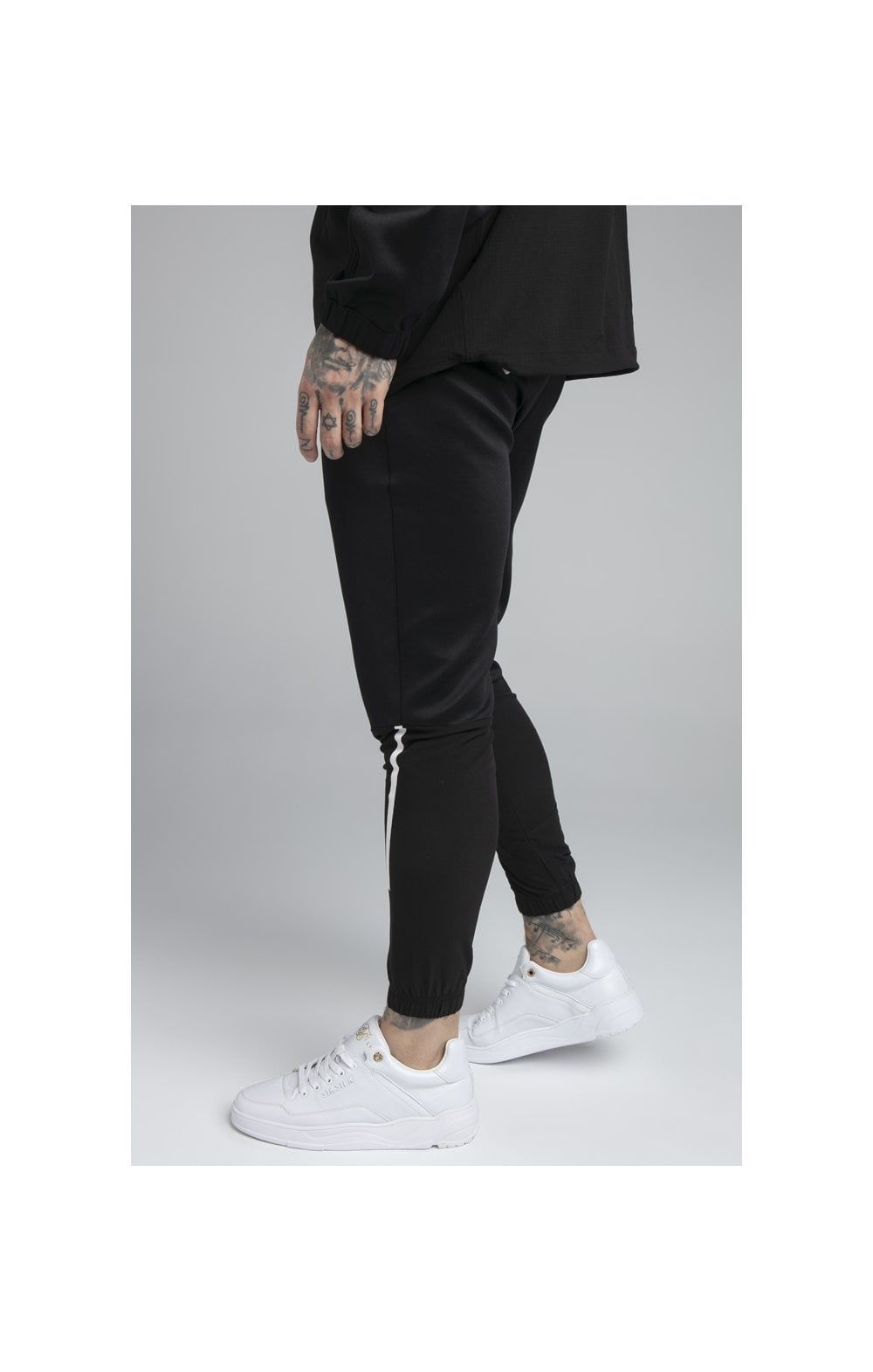 SikSilk Tranquil Training Pants - Black & Grey sold by Siksilk product image thumbnail 3