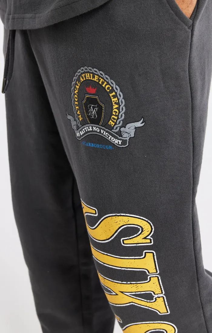 Grey Varsity Jogger sold by Siksilk product image thumbnail 3